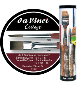 COLLEGE da Vinci brush box 5403 for acrylic and oil painting COLLEGE da Vinci brush box 5403 for acrylic and oil painting