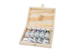 Schmincke Horadam Aquarell Super Granulation set 5x15 ml Tundra, wooden box