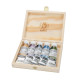 Schmincke Horadam Aquarell Super Granulation set 5x15 ml Tundra, wooden box