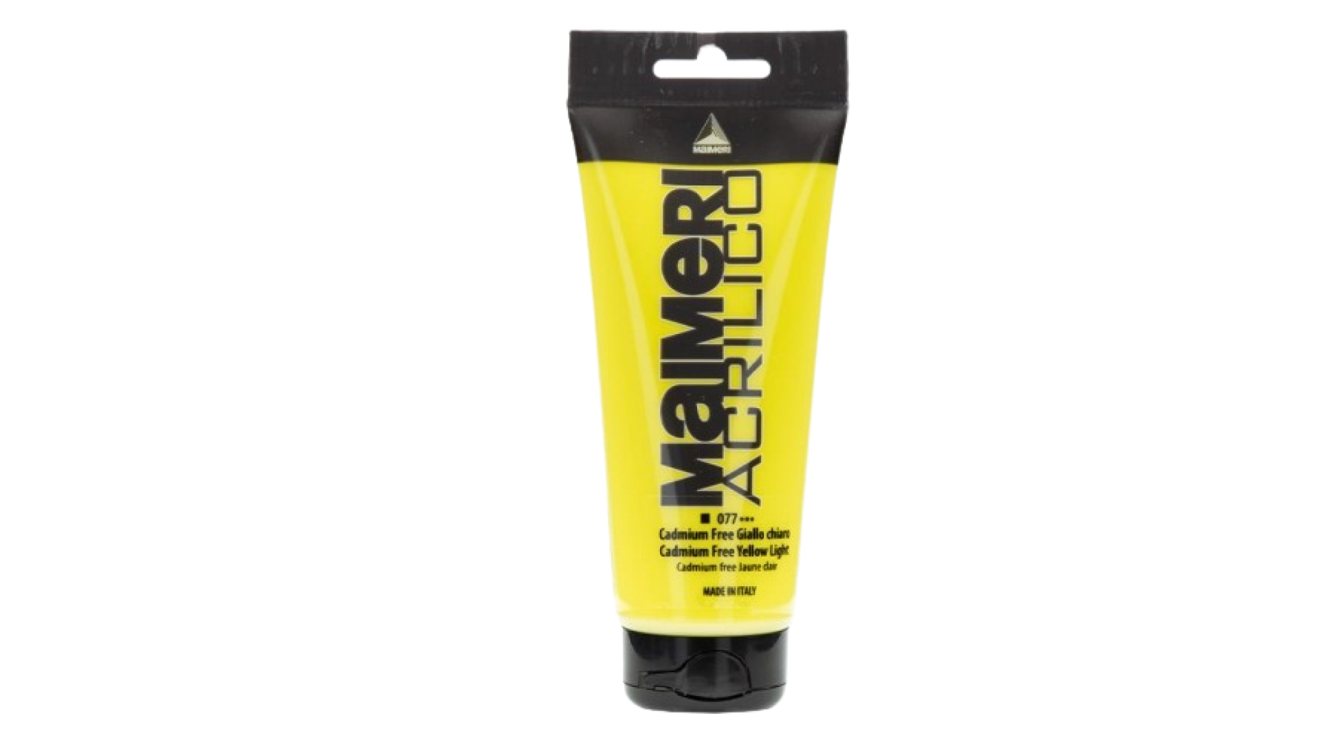 Acrylic paint Maimeri Acrilico Cadmium free yellow light 200 ml 077