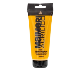 Acrylic paint Maimeri Acrilico Cadmium free yellow deep 200 ml 079