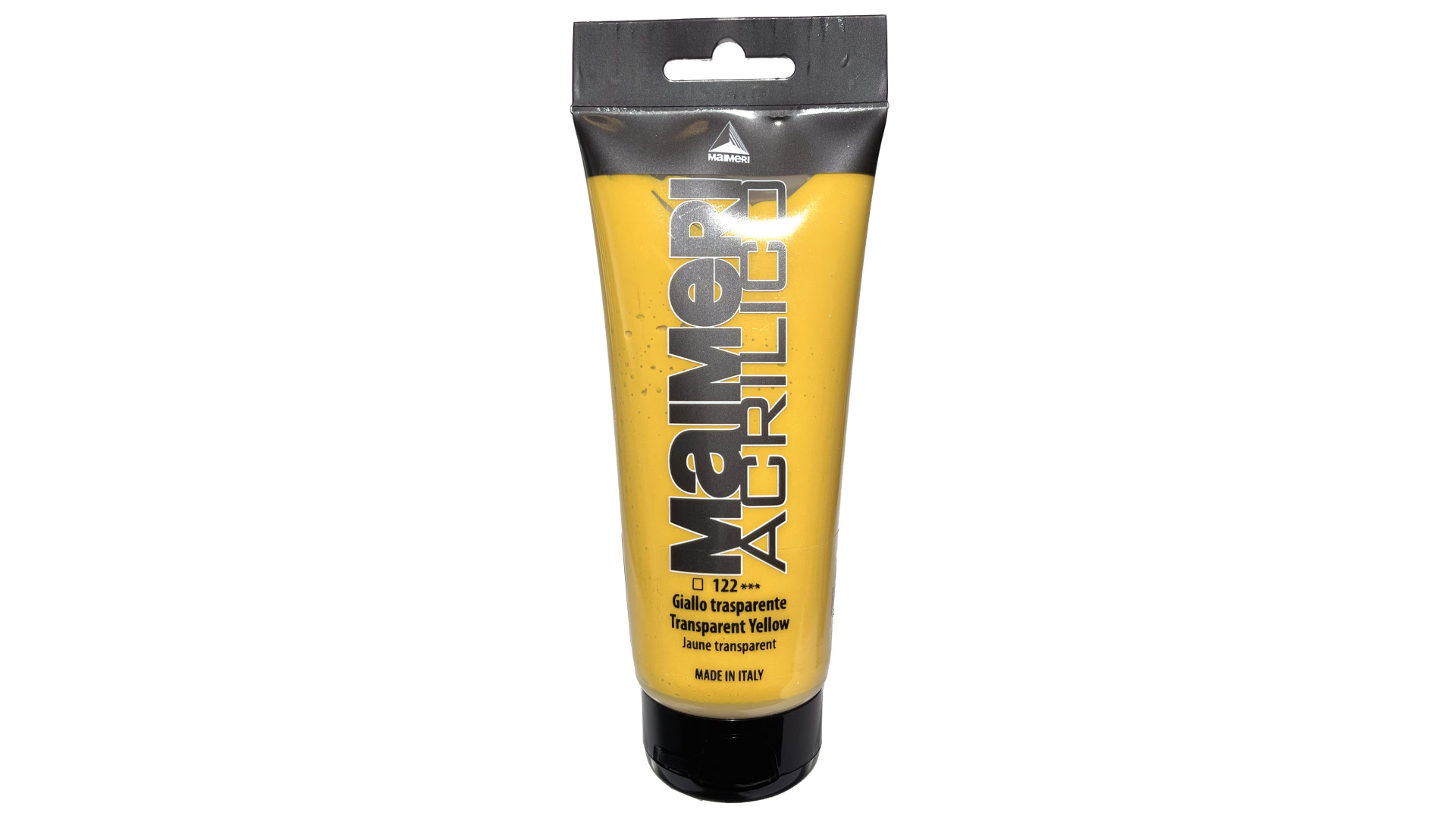 Acrylic paint Maimeri Acrilico Transparent Yellow 200 ml 122