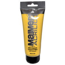 Acrylic paint Maimeri Acrilico Transparent Yellow 200 ml 122