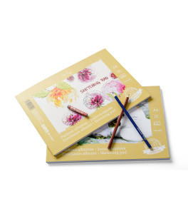 SM–LT BLOK WATERCOLOR GOLD A4 200G 20 SHEETS AS–20