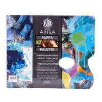 Paleta papierowa malarska Astra Art&Hobby 25×30 cm – 10 zrywanych arkuszy, 80 g/m²