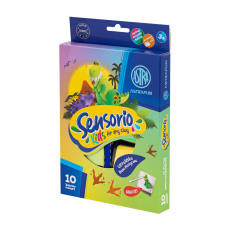 ASTRA Sensorio Kids Light Modelling Clay Dinosaurs 10 Colours