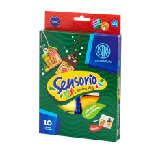 ASTRA Sensorio Kids ASTRAFUN Light Modelling Clay Christmas House Angels Wreath