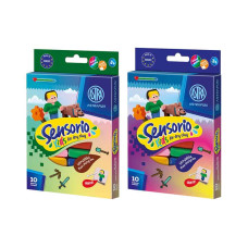 ASTRAFUN Sensorio Kids Light Modelling Clay Pixel 10 Colours