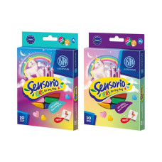 ASTRAFUN Sensorio Kids Light Modelling Clay Unicorn 10 Colours