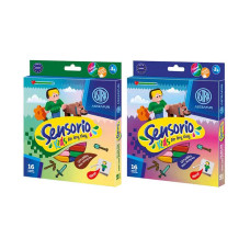 ASTRAFUN Sensorio Kids Light Modelling Clay Pixel 16 Colours