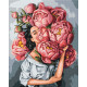 Malowanie po Numerach 40 × 50 cm ASTRA ARTEA – W Piwoniach