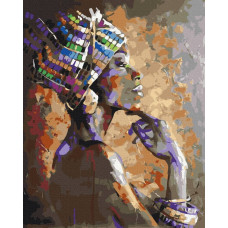 ASTRA ARTEA Paint by Numbers 40 × 50 cm – African Soul