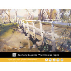 Baohong Masters Choice blok do akwareli ROSS PATERSON 31x41 cm 300 gsm 20 ark 100% bawełna ROUGH