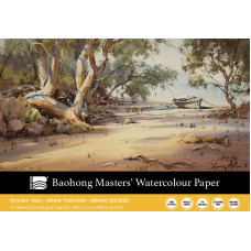 Baohong Masters Choice blok do akwareli GREG ALLEN 18x26 cm 300 gsm 20 ark 100% bawełna ROUGH