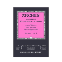 Blok do akwareli ARCHES Watercolour A5 (14,8x21 cm) 300g 12a Hot Pressed White 100% bawełna
