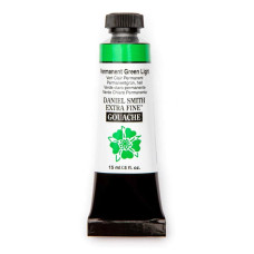 GOUACHE DANIEL SMITH EXTRA FINE Permanent Green Light 15ml