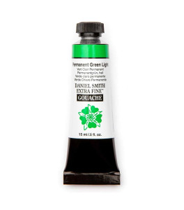 GOUACHE DANIEL SMITH EXTRA FINE Permanent Green Light 15ml