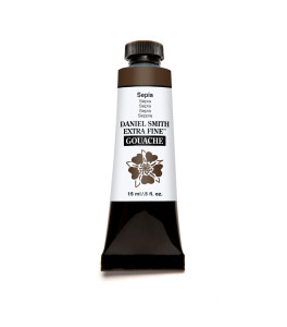 GOUACHE DANIEL SMITH EXTRA FINE Sepia 15ml