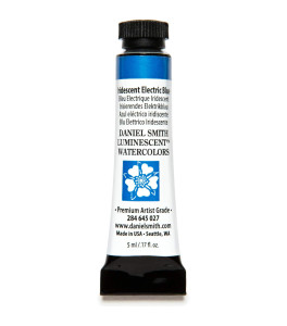 WATERCOLOUR PAINT DANIEL SMITH EXTRA FINE Iridescent Electric Blue (Luminescent) 5ml