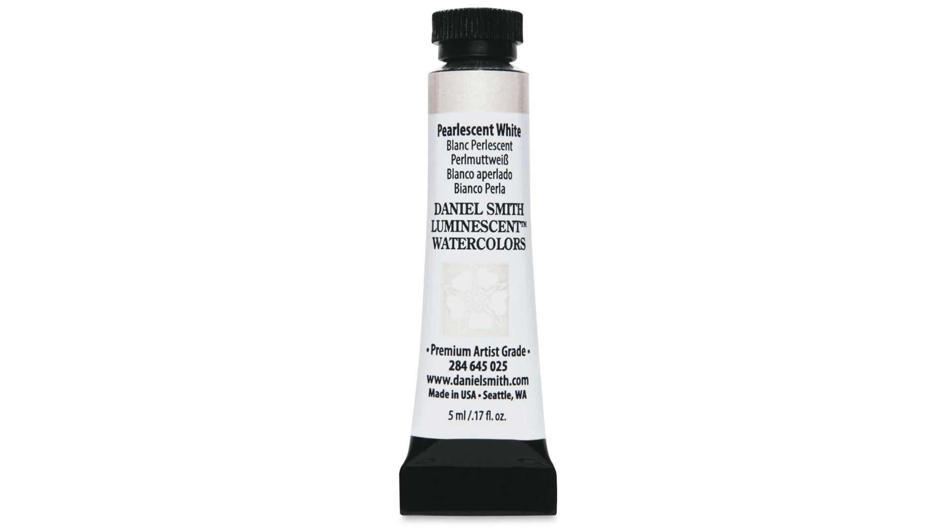 WATERCOLOUR PAINT DANIEL SMITH EXTRA FINE Pearlescent White (Luminescent) 5ml