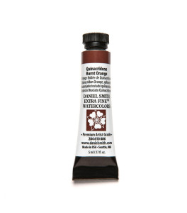 WATERCOLOUR PAINT DANIEL SMITH EXTRA FINE Quinacridone Burnt Orange 5ml