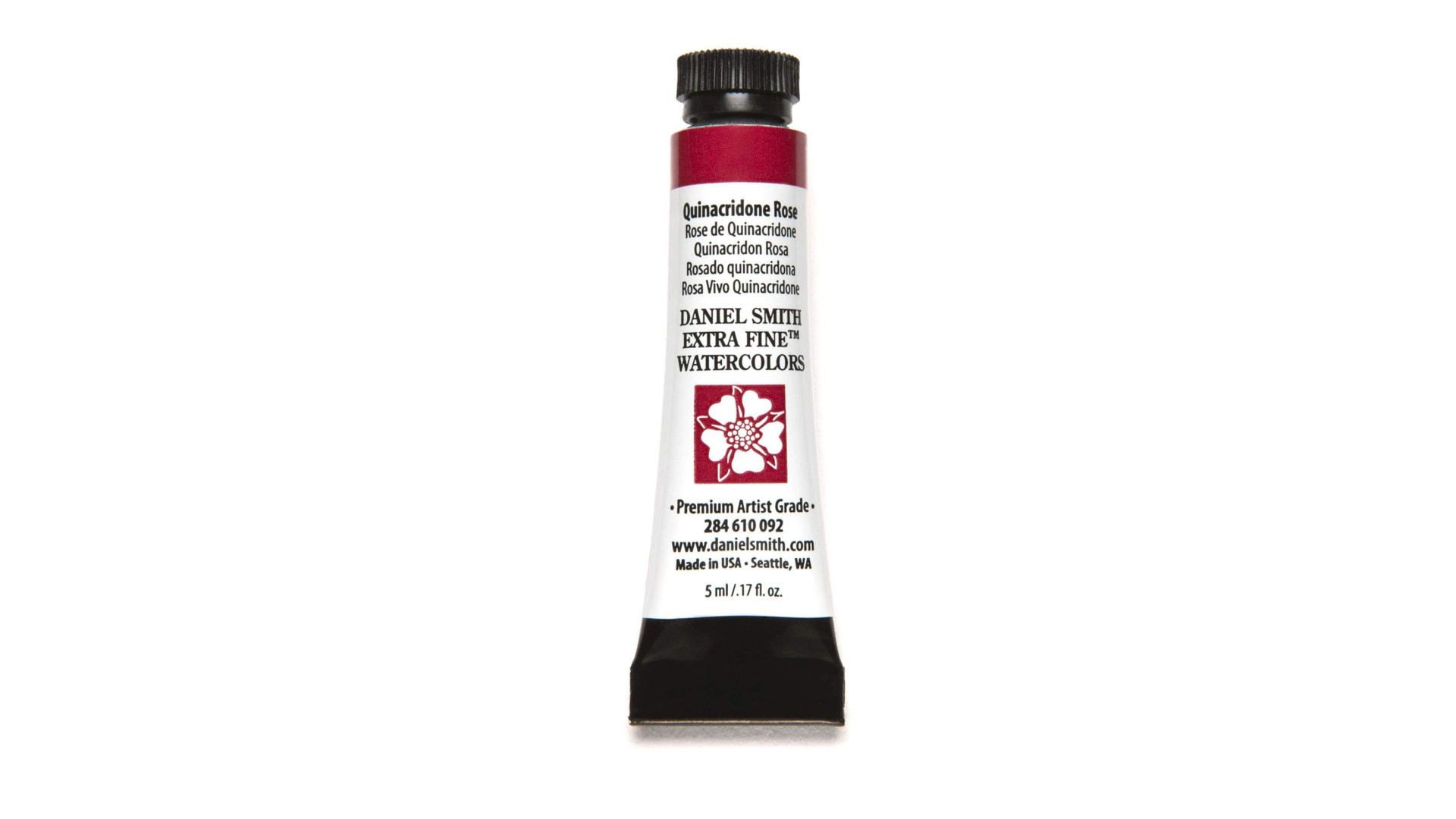 WATERCOLOUR PAINT DANIEL SMITH EXTRA FINE Quinacridone Rose 5ml