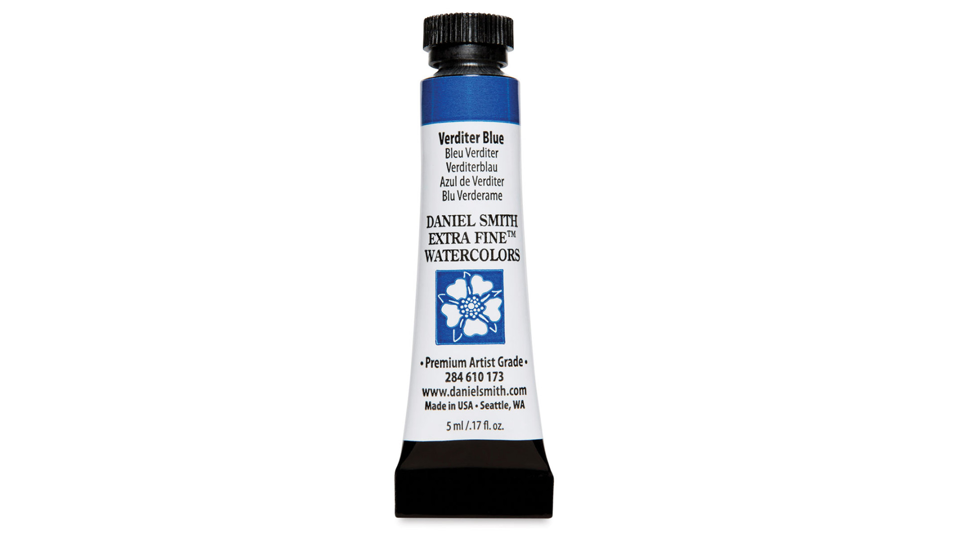 WATERCOLOUR PAINT DANIEL SMITH EXTRA FINE Verditer Blue 5ml