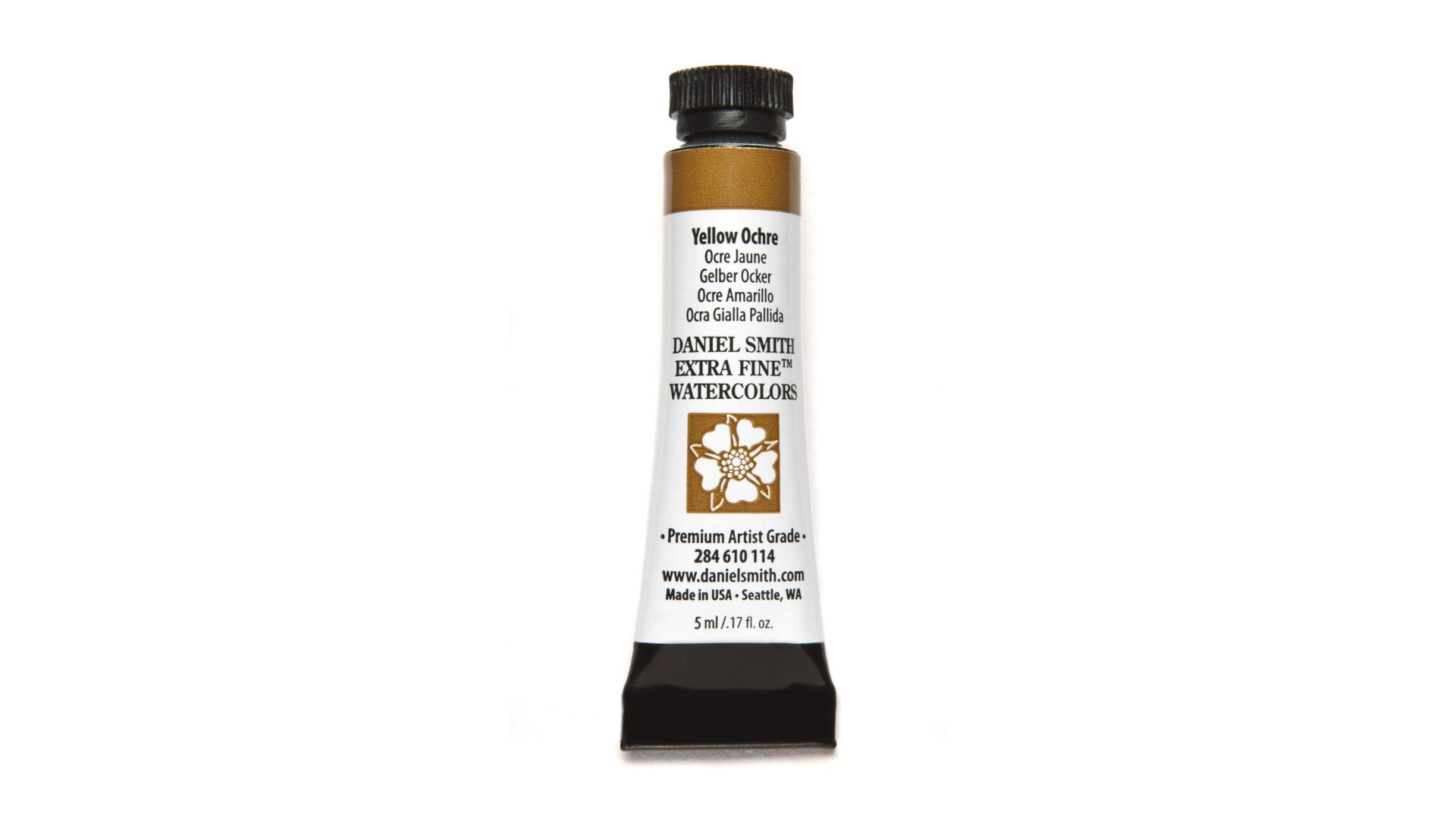 WATERCOLOUR PAINT DANIEL SMITH EXTRA FINE Yellow Ochre 5ml