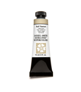 WATERCOLOUR PAINT DANIEL SMITH EXTRA FINE Buff Titanium 15ml WATERCOLOUR PAINT DANIEL SMITH EXTRA FINE Buff Titanium 15ml