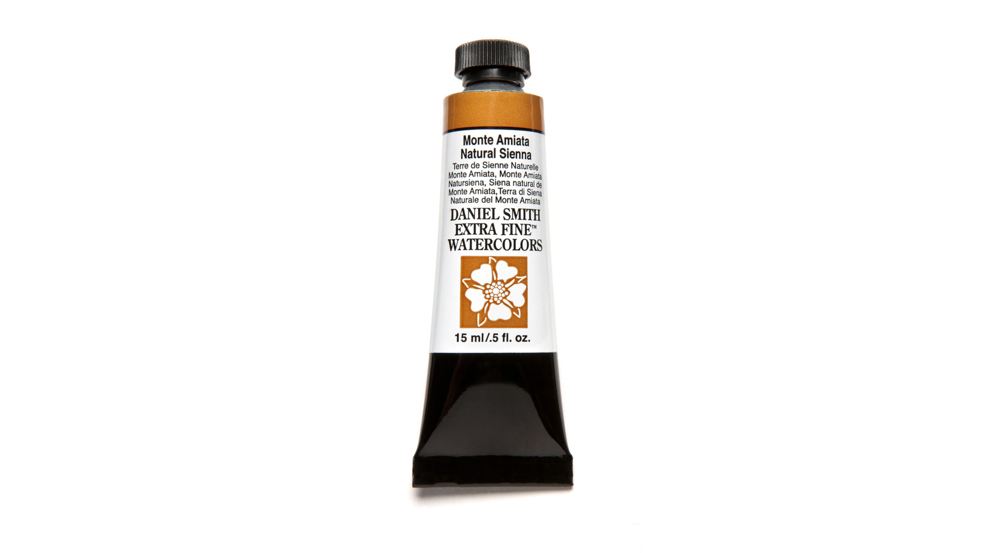 WATERCOLOUR PAINT DANIEL SMITH EXTRA FINE Monte Amiata Natural Sienna 15ml