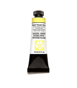 WATERCOLOUR PAINT DANIEL SMITH EXTRA FINE Nickel Titanate Yellow 15ml