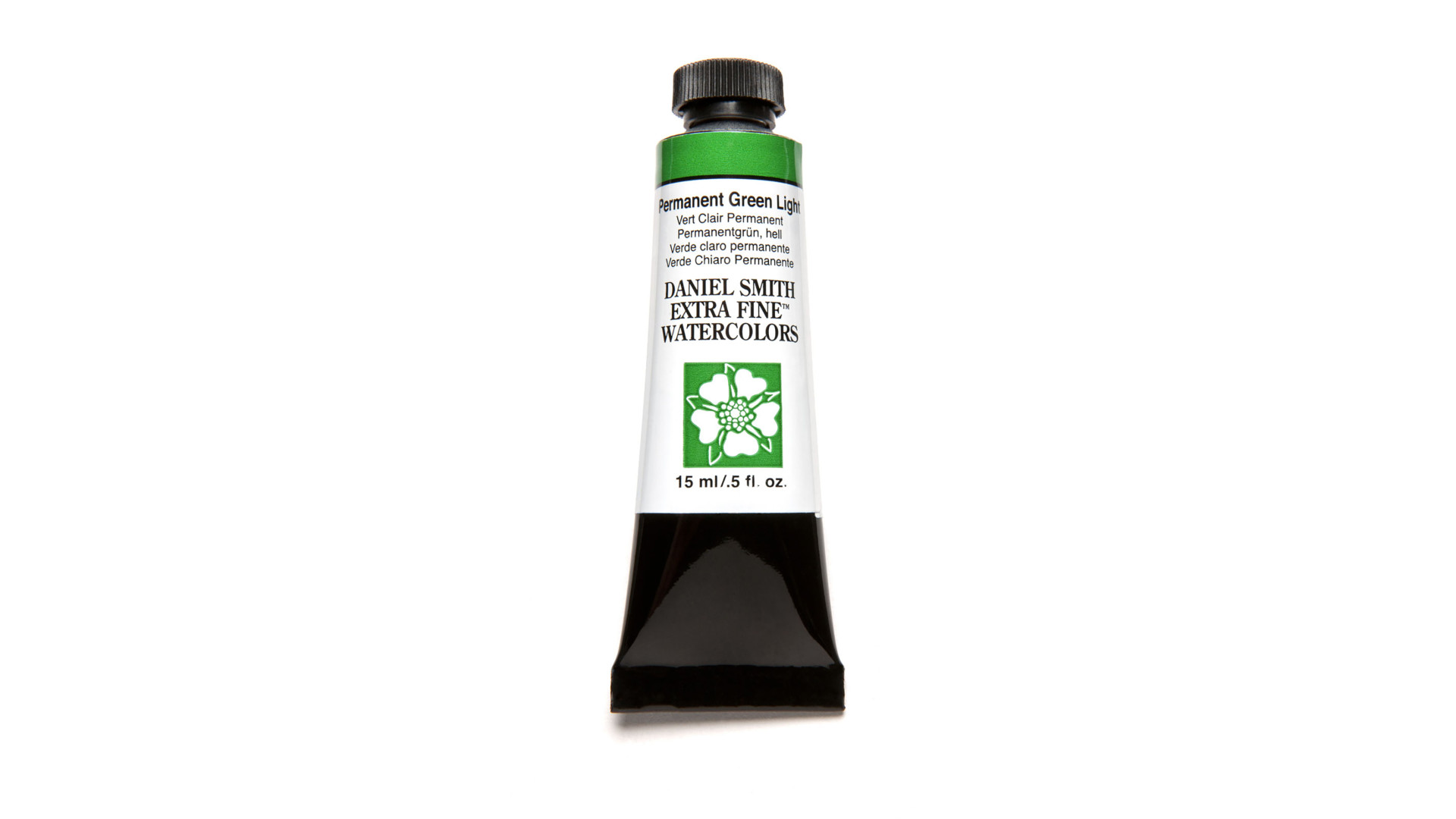 WATERCOLOUR PAINT DANIEL SMITH EXTRA FINE Permanent Green Light 15ml