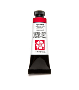 WATERCOLOUR PAINT DANIEL SMITH EXTRA FINE Pyrrol Red 15ml