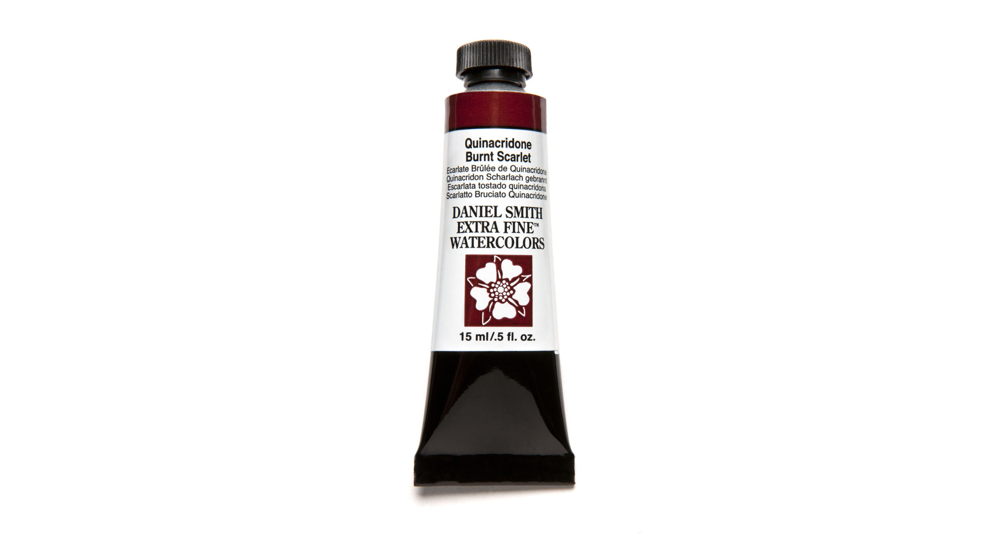 AKWARELA FARBA DANIEL SMITH EXTRA FINE Quinacridone Burnt Scarlet 15ml