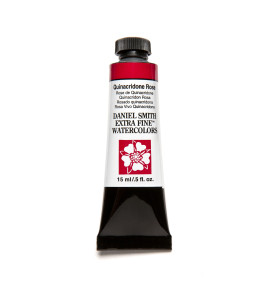WATERCOLOUR PAINT DANIEL SMITH EXTRA FINE Quinacridone Rose 15ml