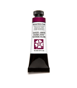 WATERCOLOUR PAINT DANIEL SMITH EXTRA FINE Quinacridone Violet 15ml