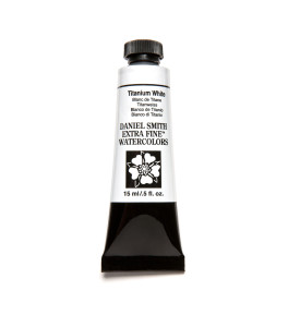 AKWARELE FARBY DANIEL SMITH EXTRA FINE Biały Tytan 15ml