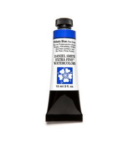 WATERCOLOUR PAINT DANIEL SMITH EXTRA FINE Phthalo Blue (Red Shade) 15ml