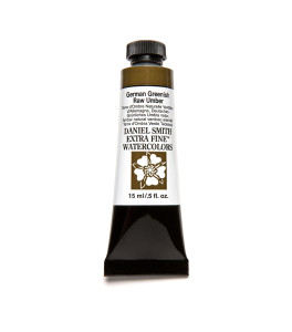 WATERCOLOUR PAINT DANIEL SMITH EXTRA FINE German Greenish Raw Umber 15ml
