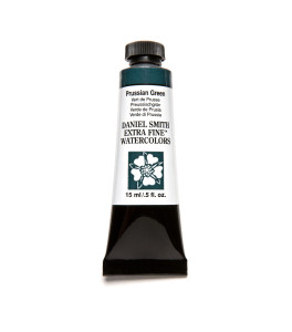 WATERCOLOUR PAINT DANIEL SMITH EXTRA FINE Prussian Green 15ml