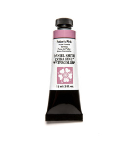 WATERCOLOUR PAINT DANIEL SMITH EXTRA FINE Potter's Pink 15ml