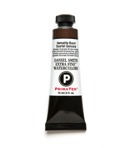 FARBA AKWARELOWA DANIEL SMITH EXTRA FINE Hematite Burnt Scarlet Genuine (Primatek) 15ml