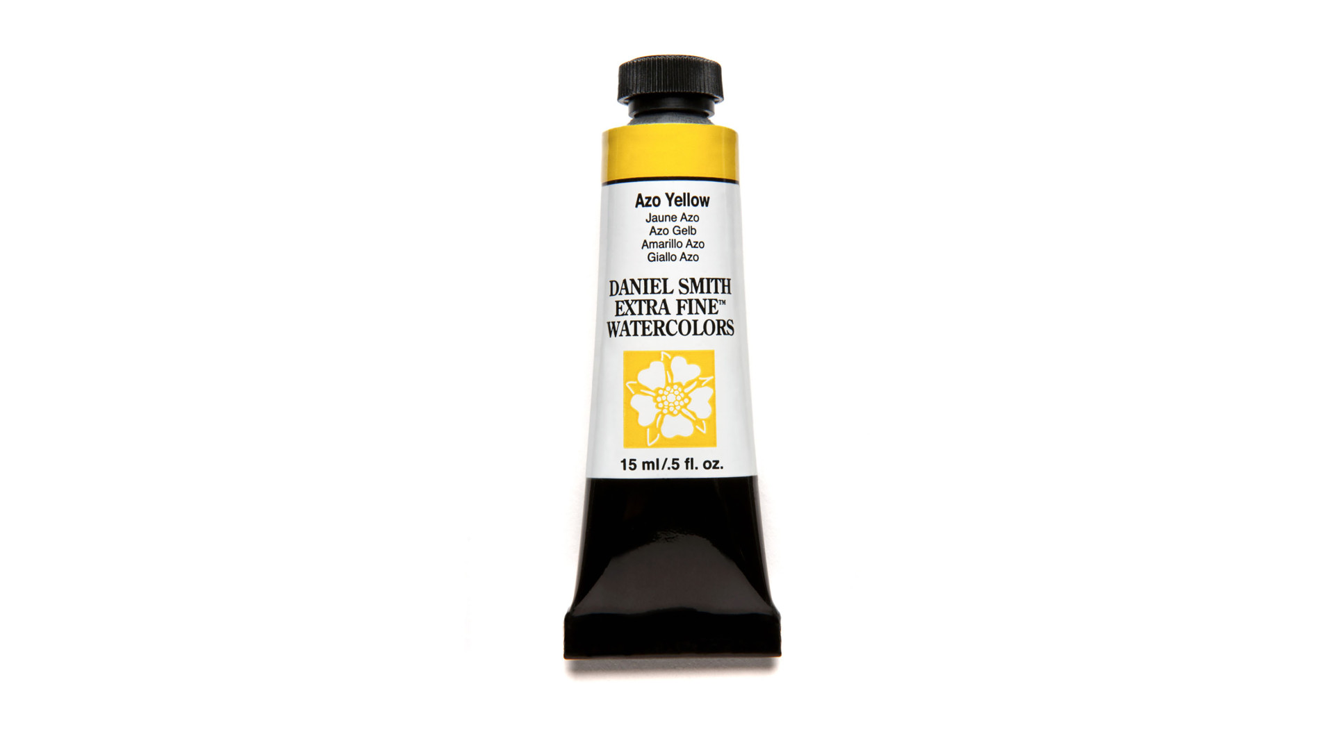 WATERCOLOUR PAINT DANIEL SMITH EXTRA FINE Azo Yellow 15ml