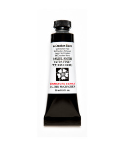 WATERCOLOUR PAINT DANIEL SMITH EXTRA FINE McCracken Black 15ml