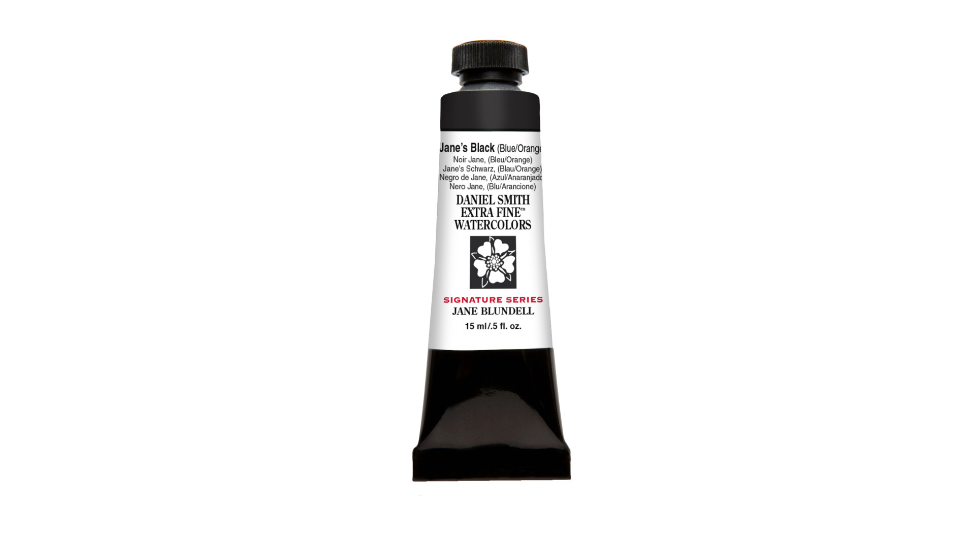 WATERCOLOUR PAINT DANIEL SMITH EXTRA FINE Black (Blue/Orange) 15ml