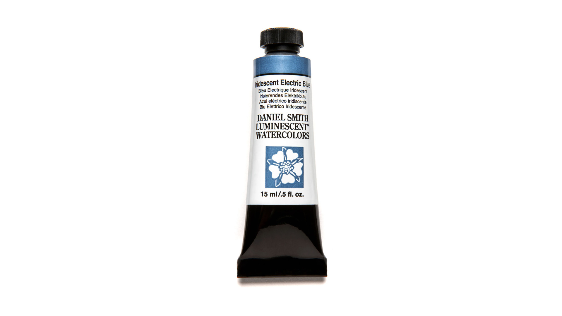 WATERCOLOUR PAINT DANIEL SMITH EXTRA FINE Iridescent Electric Blue (Luminescent) 15ml