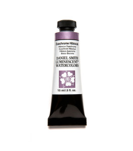 WATERCOLOUR PAINT DANIEL SMITH EXTRA FINE Duochrome Hibiscus (Luminescent) 15ml WATERCOLOUR PAINT DANIEL SMITH EXTRA FINE Duochrome Hibiscus (Luminescent) 15ml