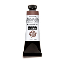 GOUACHE DANIEL SMITH EXTRA FINE E-F Brown Iron Oxide 15ml