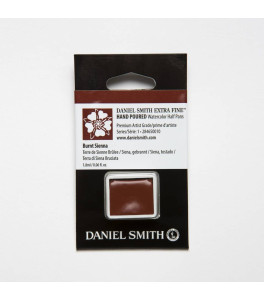 WATERCOLOUR HALF PAINS DANIEL SMITH EXTRA FINE Burnt Sienna 1.8 ml