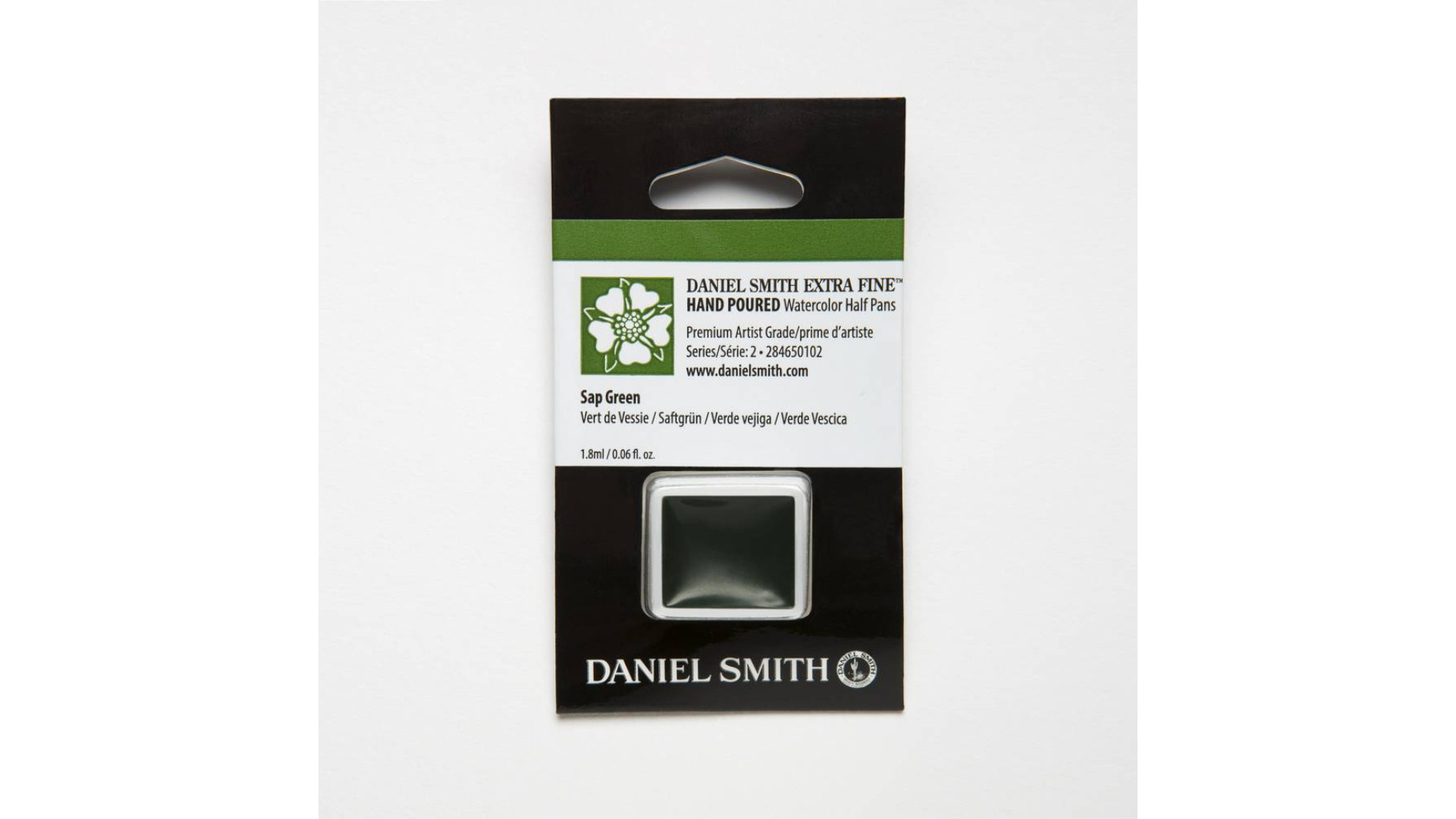 AKWARELE HALF PAINS DANIEL SMITH EXTRA FINE Sap Green 1.8 ml